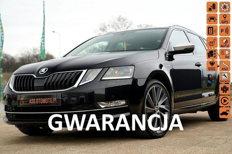 Używany Skoda Octavia 184 KM (135 kW) 2020 Czarny (metalik) Sedan/Limuzyna