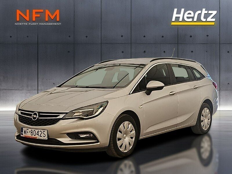 Srebrny Używany 2018 Opel Astra Enjoy Plus Kombi | 42 500 zł (Uczciwa cena) - Obraz 1/3