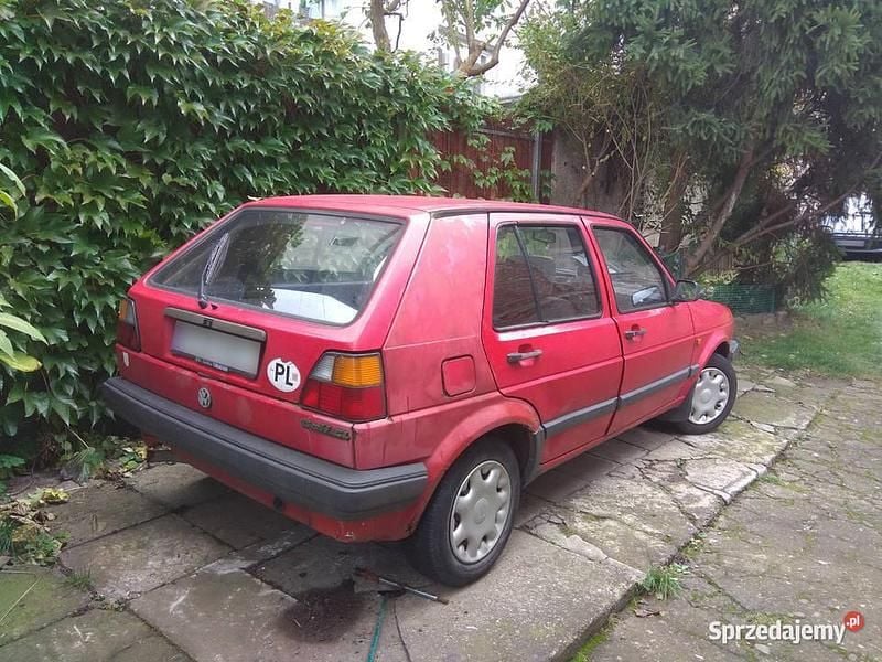 Używany VW Golf II 1990 Czerwony Hatchback