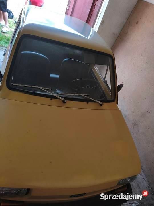 Żółty Używany 1983 Fiat 126 Hatchback | 6000 zł - Obraz 1/4