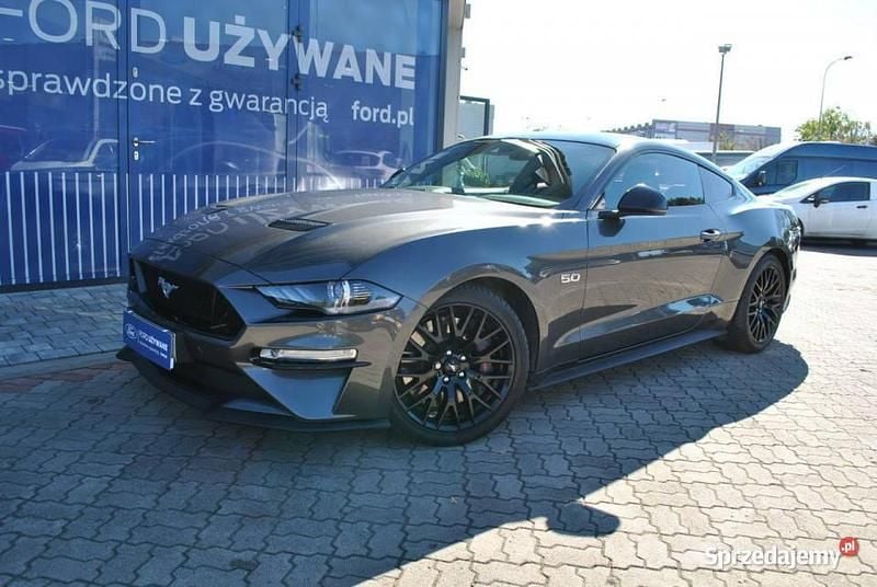 Grafitowy Używany 2018 Ford Mustang GT Fastback Coupe | 145 900 zł - Obraz 1/4