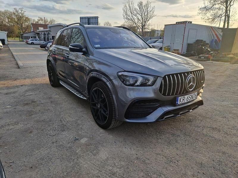 Szary Używany 2019 Mercedes GLE53 AMG AMG SUV | 234 300 zł - Obraz 1/4