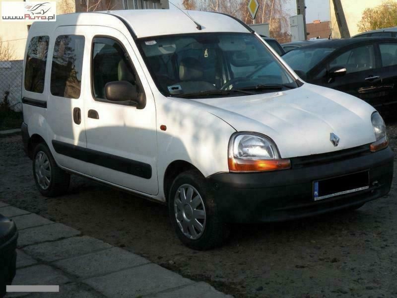 Używany Renault Kangoo 65 KM (47 kW) 2002 Biały Minivan