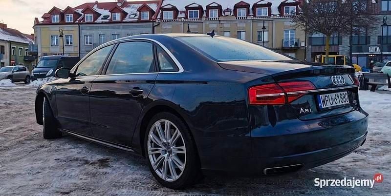 Używany Audi A8L Sport 2015 Granatowy Sedan/Limuzyna