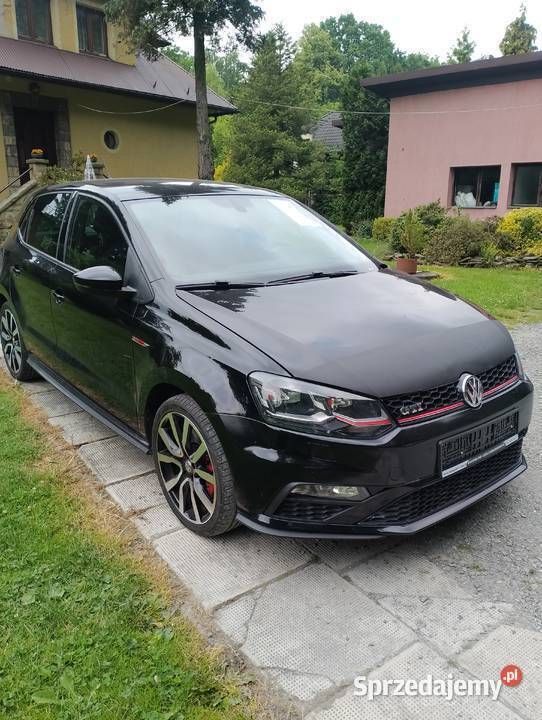 Czarny Używany 2015 VW Polo GTI Hatchback | 43 900 zł - Obraz 1/4