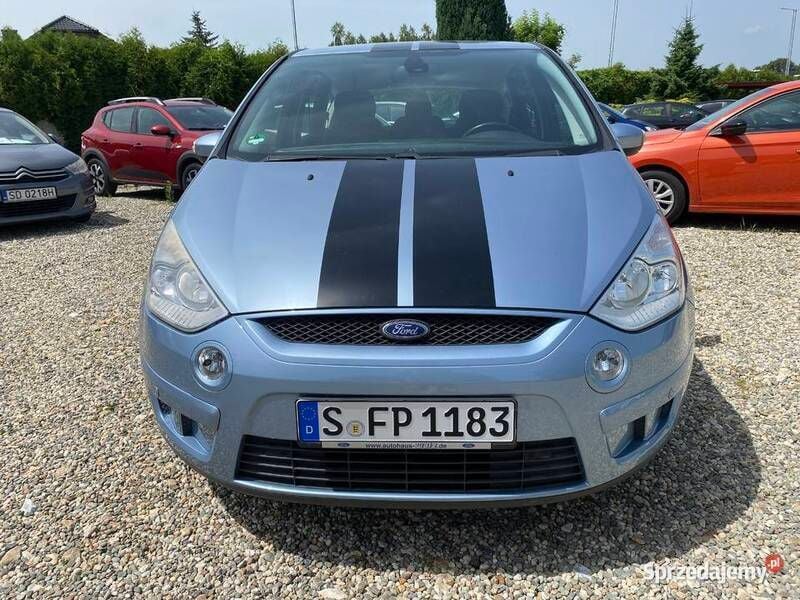 Niebieski Używany 2006 Ford S-MAX S Minivan | 17 990 zł (Dość drogi) - Obraz 1/4