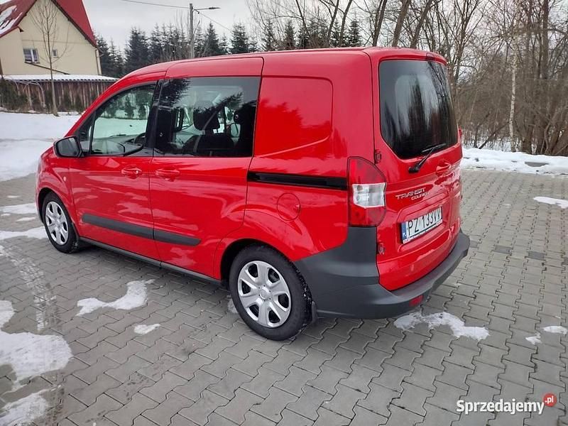 Używany Ford Transit 120 KM (88 kW) 2020 Czerwony Minivan