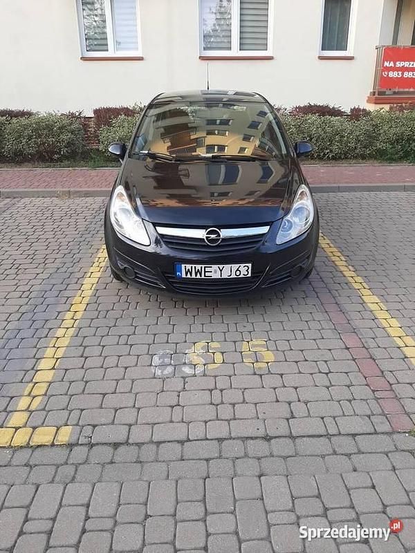 Czarny Używany 2008 Opel Corsa Hatchback | 11 500 zł (Uczciwa cena) - Obraz 1/4