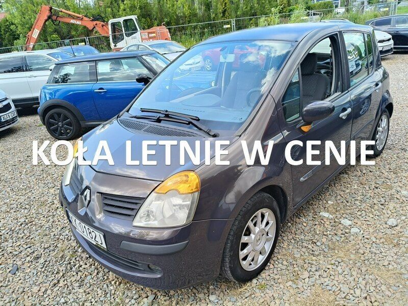 Inny (metalik) Używany 2005 Renault Modus Minivan | 5900 zł (Dobra cena) - Obraz 1/4
