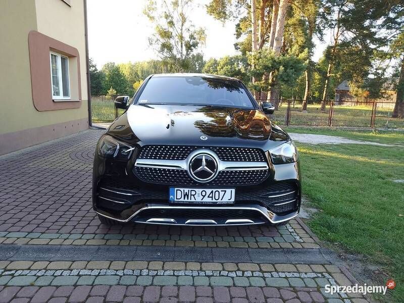 Czarny Używany 2020 Mercedes GLE400 Coupe | 349 900 zł - Obraz 1/4