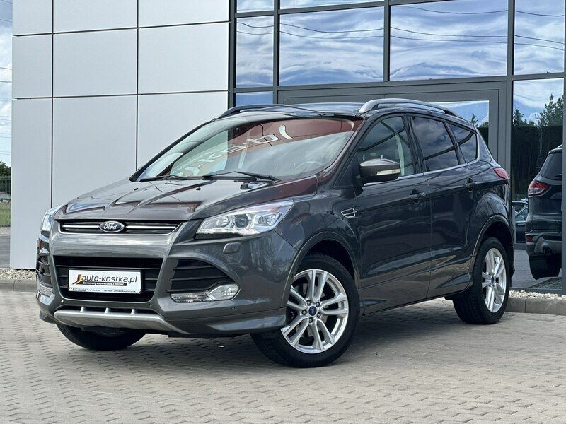 Szary Używany 2015 Ford Kuga SUV | 56 999 zł (Uczciwa cena) - Obraz 1/3