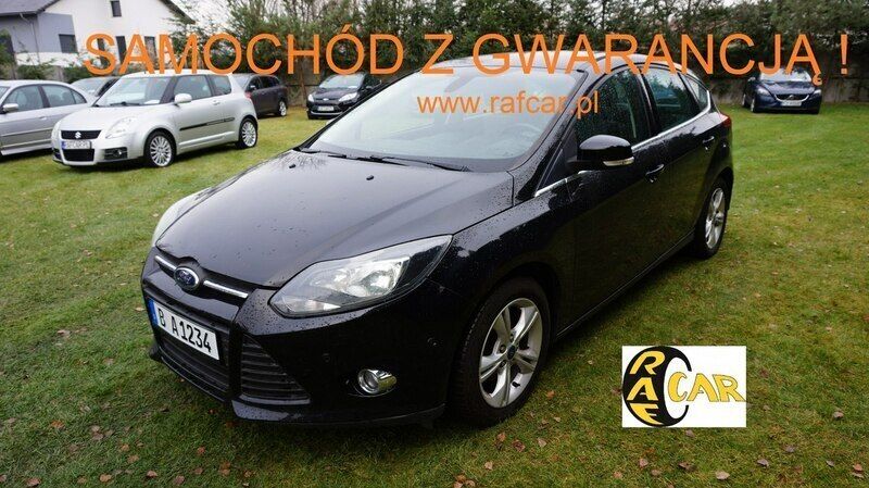 Czarny Używany 2012 Ford Focus Hatchback | 24 999 zł (Uczciwa cena) - Obraz 1/4