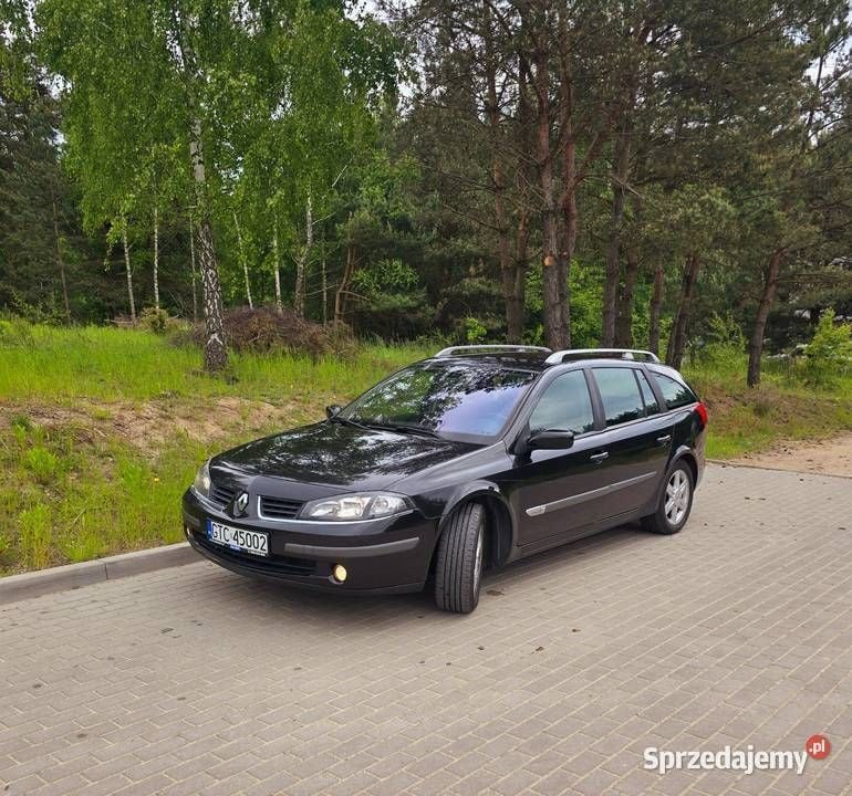 Czarny Używany 2006 Renault Laguna II Kombi | 5000 zł (Uczciwa cena) - Obraz 1/4