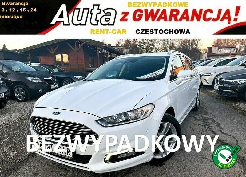 Biały Używany 2018 Ford Mondeo Kombi | 45 900 zł (Super Cena) - Obraz 1/4