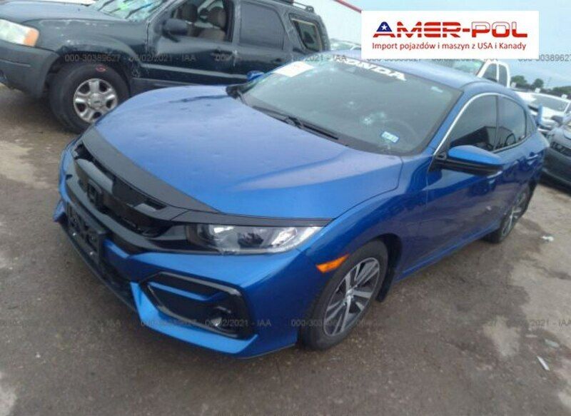 Niebieski Używany 2020 Honda Civic Hatchback | 71 000 zł - Obraz 1/4