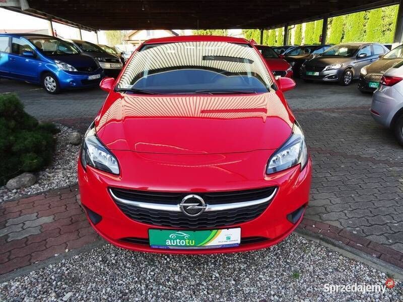 Czerwony Używany 2019 Opel Corsa Enjoy Hatchback | 34 900 zł (Uczciwa cena) - Obraz 1/4