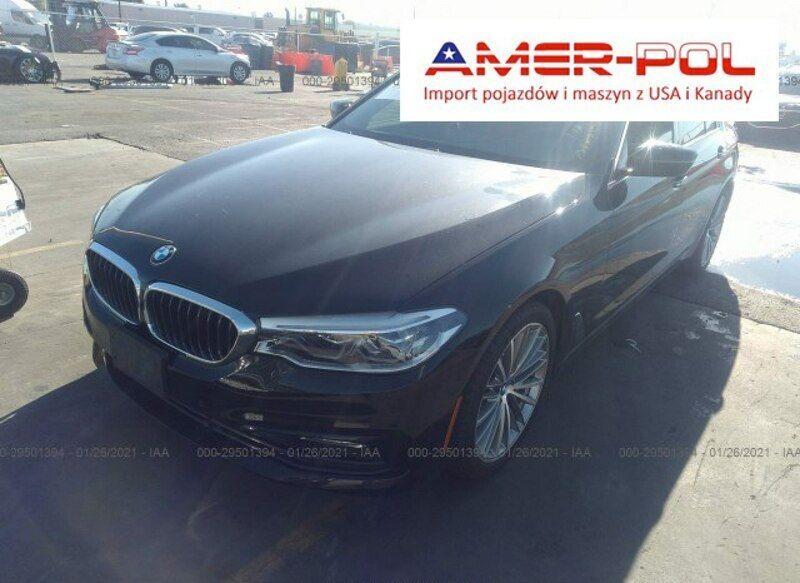 Czarny Używany 2017 BMW 540 Sedan/Limuzyna | 96 000 zł - Obraz 1/4