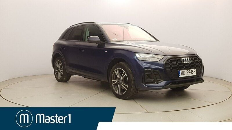 Granatowy Używany 2021 Audi Q5 Comfort SUV | 169 700 zł - Obraz 1/4