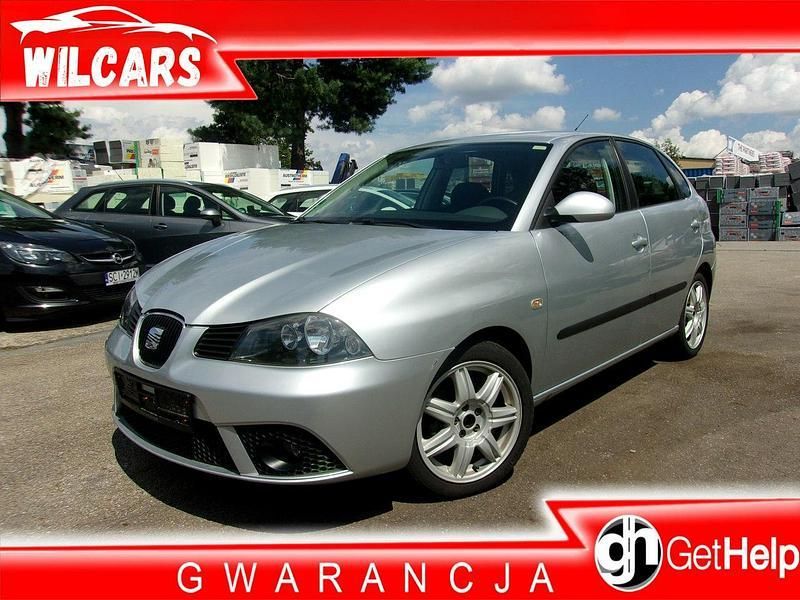 Srebrny (metalik) Używany 2006 Seat Ibiza Hatchback | 9999 zł - Obraz 1/4