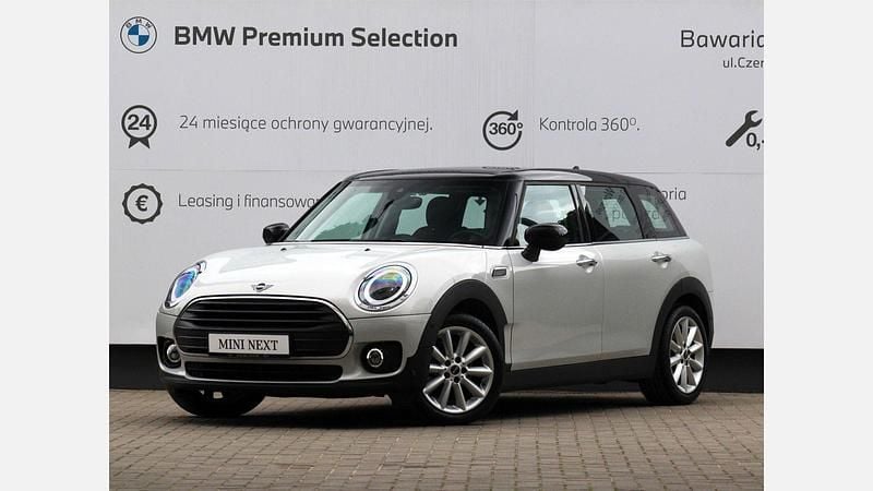 White silver metalizowany Używany 2021 Mini Cooper Clubman Kombi | 99 900 zł (Super Cena) - Obraz 1/3