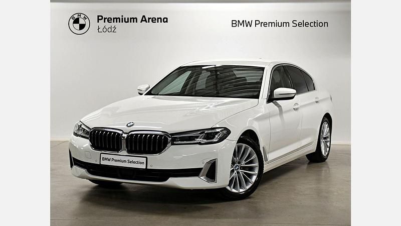 Biel alpejska Używany 2021 BMW 520 Luxury Line Sedan/Limuzyna | 132 900 zł (Super Cena) - Obraz 1/3