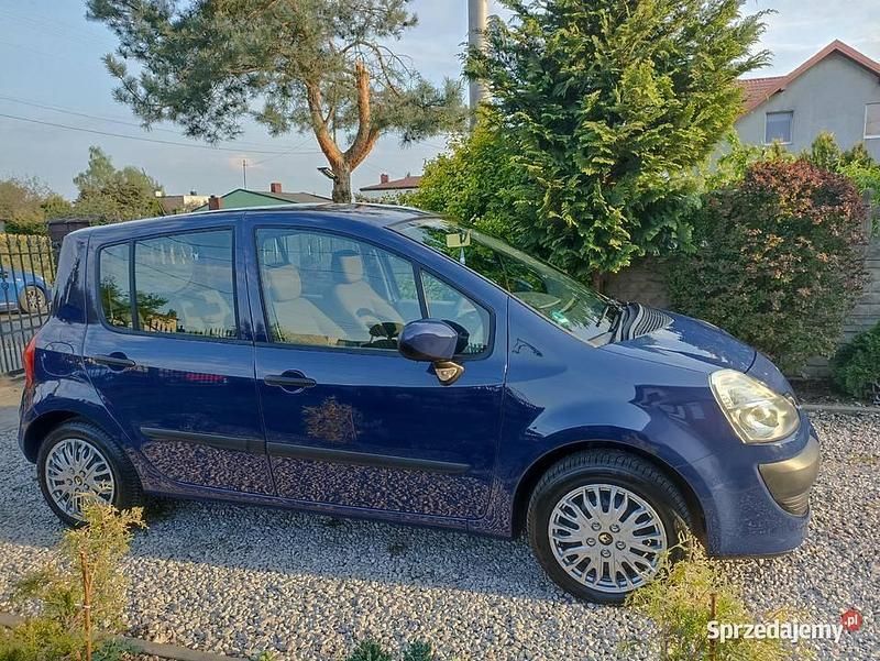 Granatowy Używany 2008 Renault Modus Minivan | 10 800 zł (Uczciwa cena) - Obraz 1/4