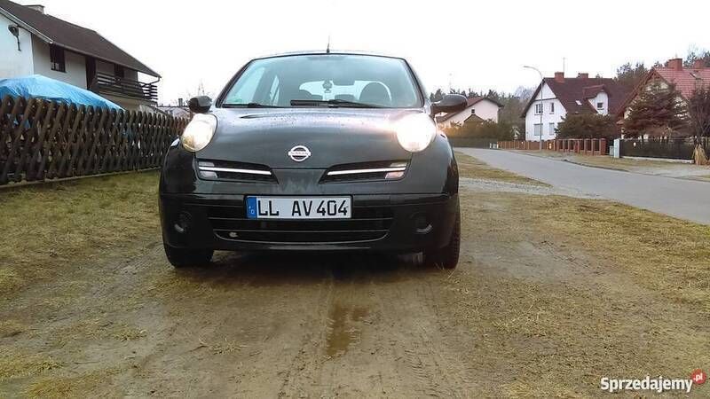 Czarny Używany 2006 Nissan Micra Hatchback | 9800 zł (Dość drogi) - Obraz 1/4