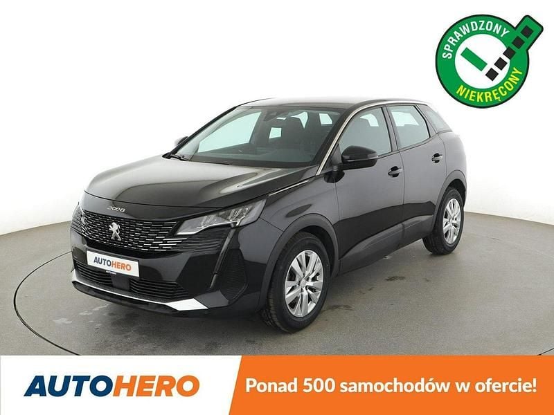 Czarny Używany 2022 Peugeot 3008 SUV | 76 900 zł (Uczciwa cena) - Obraz 1/3