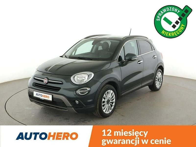 Zielony ciemny Używany 2019 Fiat 500X Cross SUV | 43 900 zł (Uczciwa cena) - Obraz 1/3