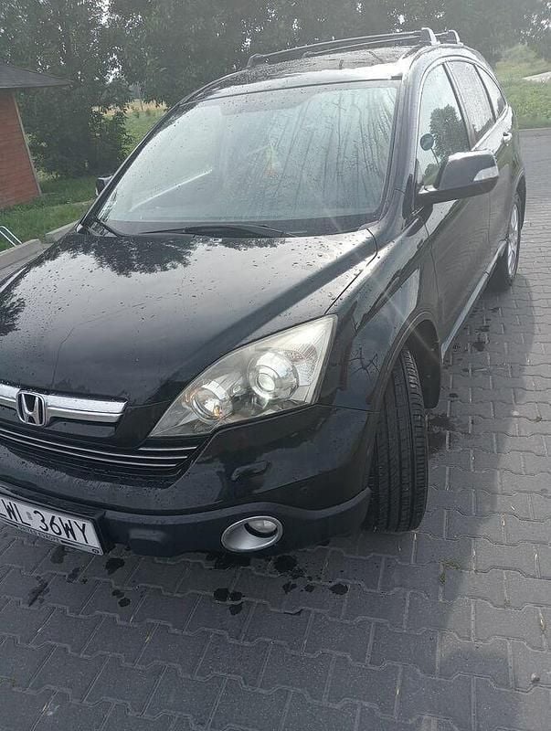 Czarny Używany 2007 Honda CR-V SUV | 32 500 zł (Uczciwa cena) - Obraz 1/4