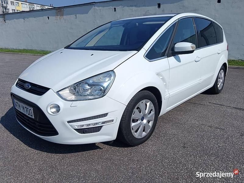 Biały Używany 2011 Ford S-MAX Titanium Minivan | 31 000 zł (Uczciwa cena) - Obraz 1/4
