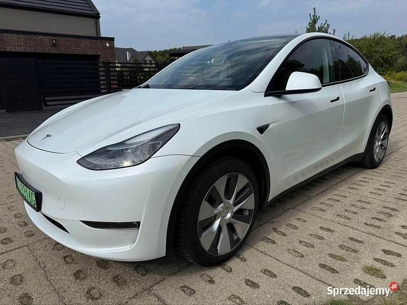 Biały Używany 2023 Tesla Model Y SUV | 139 999 zł - Obraz 1/4