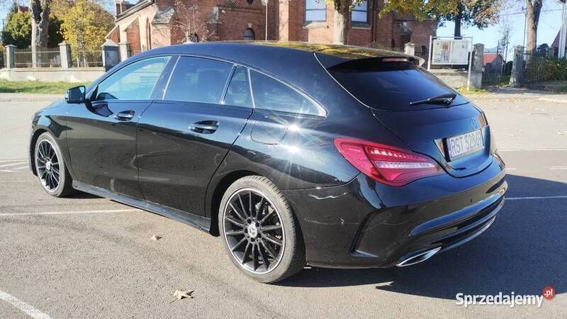 Czarny Używany 2018 Mercedes CLA220 Shooting Brake AMG Kombi | 69 800 zł - Obraz 1/4