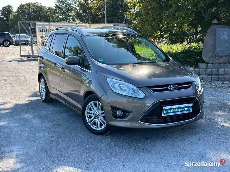 Brązowy Używany 2013 Ford Grand C-Max Minivan | 33 999 zł (Uczciwa cena) - Obraz 1/4