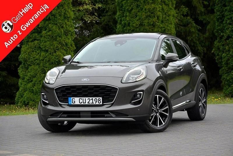 Szary Używany 2021 Ford Puma Gen-E Hatchback | 63 900 zł - Obraz 1/4