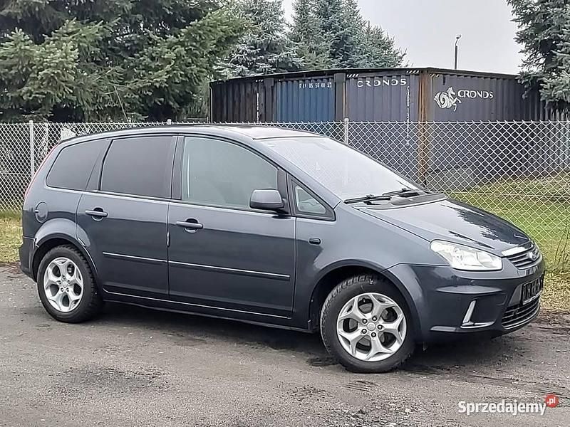 Szary Używany 2009 Ford C-MAX Minivan | 11 900 zł (Uczciwa cena) - Obraz 1/4