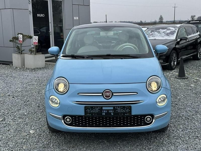 Używany Fiat 500 Lounge 69 KM (50 kW) 2016 Niebieski Hatchback