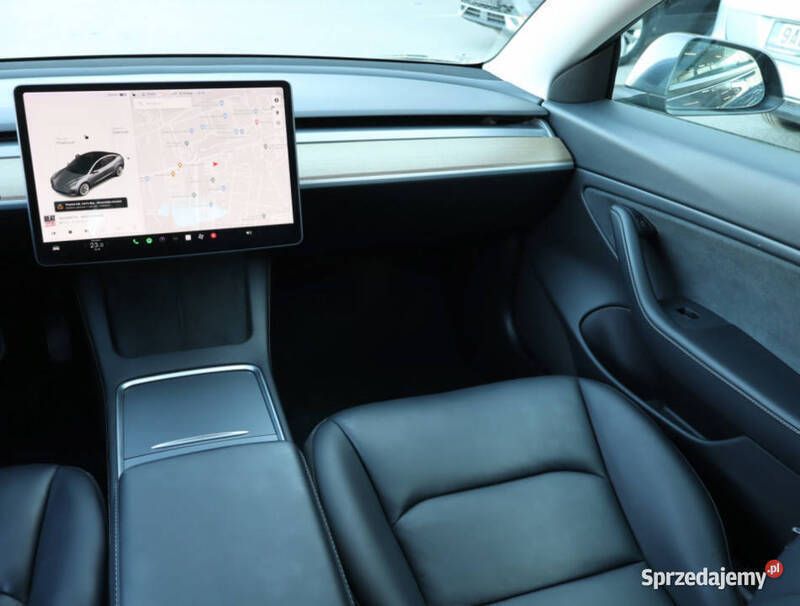 Szary Używany 2021 Tesla Model 3 Long Range Sedan/Limuzyna | 131 500 zł - Obraz 1/4