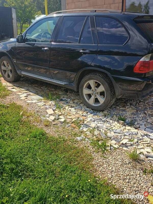 Czarny Używany 2003 BMW X5 SUV | 14 500 zł (Dobra cena) - Obraz 1/4