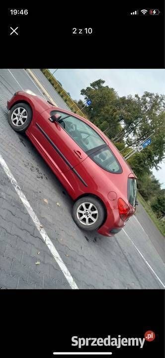 Używany Peugeot 207 2007 Czerwony Hatchback