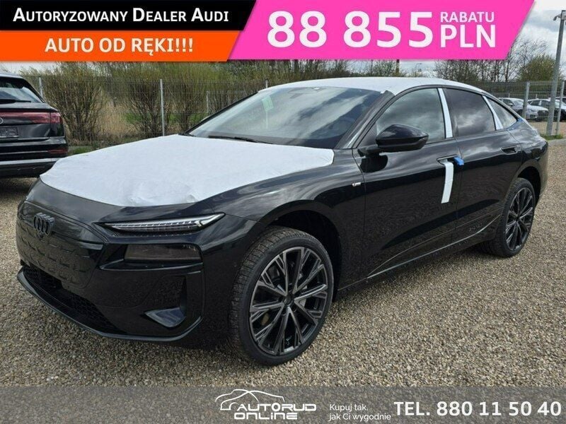 Czarny (metalik) Nowe 2025 Audi A6 e-tron Sedan/Limuzyna | 407 975 zł - Obraz 1/4
