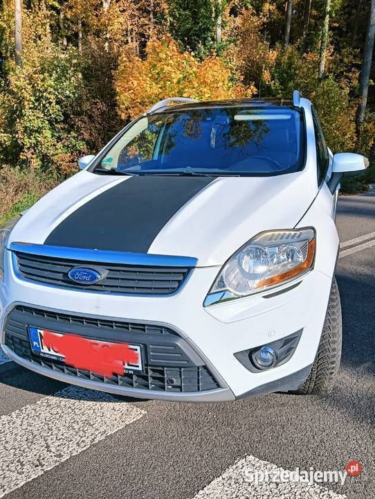 Biały Używany 2008 Ford Kuga SUV | 20 500 zł (Super Cena) - Obraz 1/4