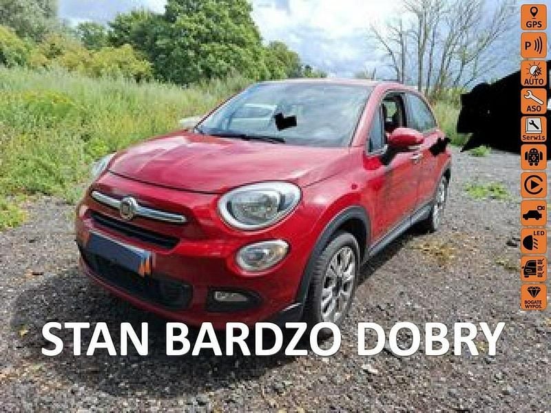 Czerwony Używany 2015 Fiat 500X Pop Star SUV | 43 700 zł - Obraz 1/4