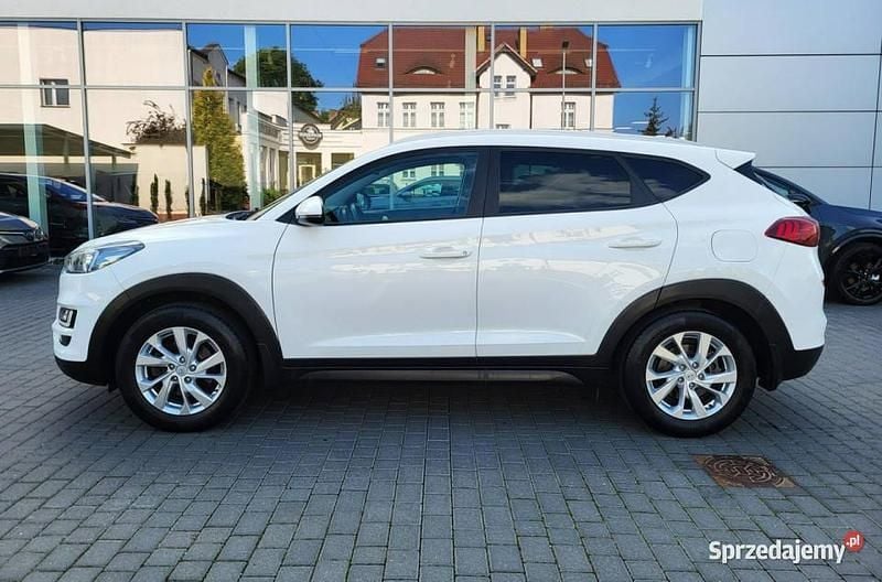 Biały Używany 2019 Hyundai Tucson Comfort SUV | 80 900 zł (Uczciwa cena) - Obraz 1/2