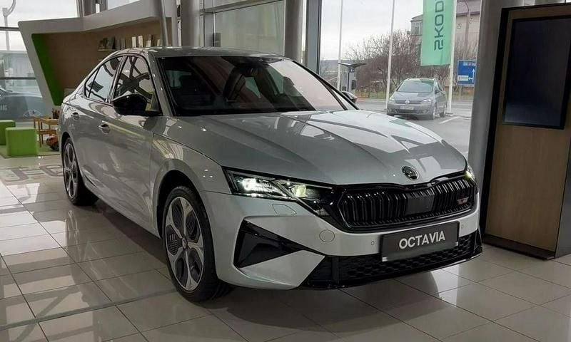 Szary Nowe 2025 Skoda Octavia RS Sedan/Limuzyna | 147 420 zł (Super Cena) - Obraz 1/4