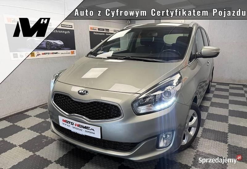 Używany Kia Carens 136 KM (100 kW) 2014 Srebrny Minivan
