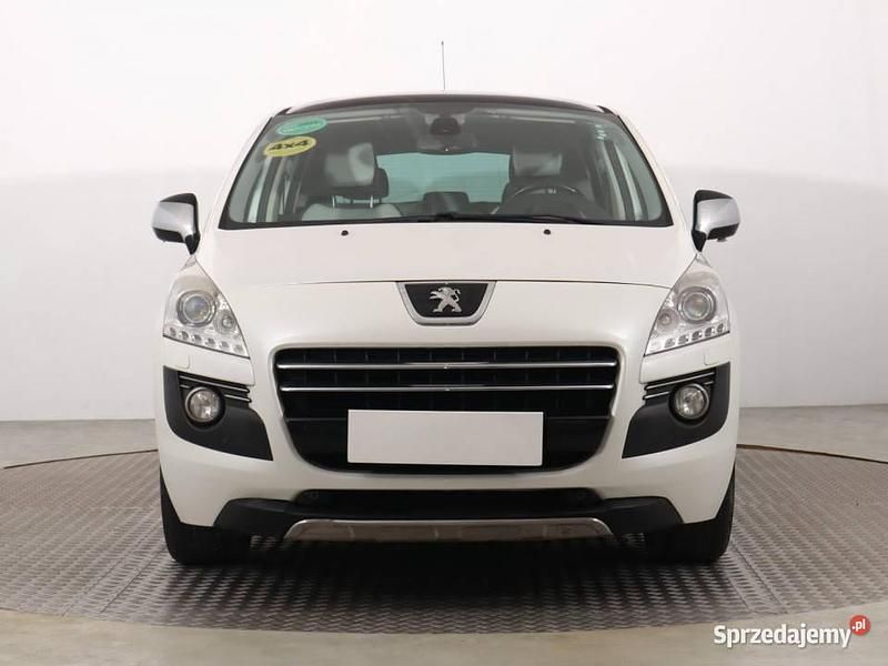 Biały Używany 2013 Peugeot 3008 Minivan | 29 999 zł - Obraz 1/4