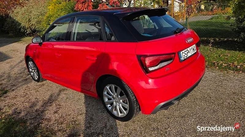 Czerwony Używany 2016 Audi A1 S-Line Hatchback | 49 900 zł (Dość drogi) - Obraz 1/4
