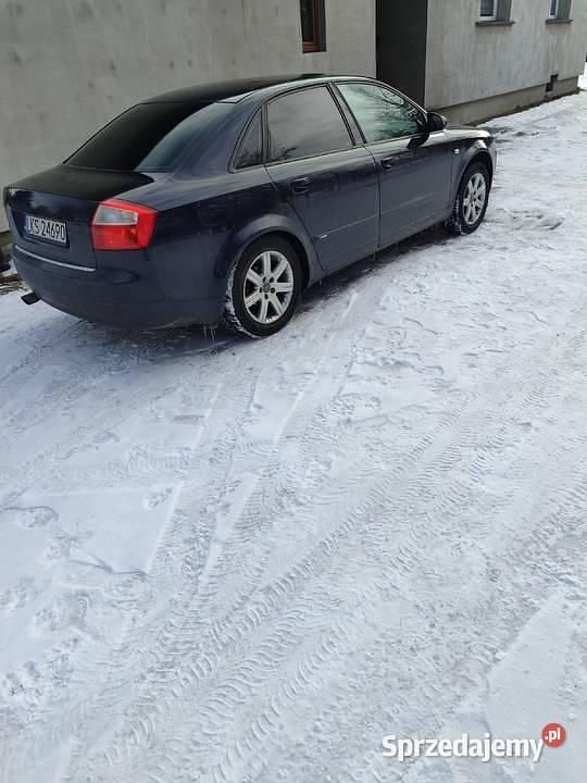 Używany Audi A4 S-Line 2003 Granatowy Sedan/Limuzyna