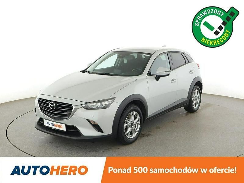 Biały Używany 2018 Mazda CX-3 SUV | 60 900 zł (Uczciwa cena) - Obraz 1/3